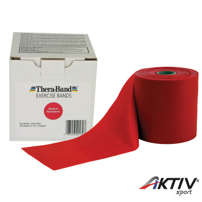 Gumiszalag Thera-Band piros 45,5 m