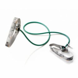 Thera-Band gumikötél fix fogantyúval 1,4 m zöld erős Fitness Thera-Band