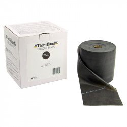 Gumiszalag Thera-Band fekete 45,5 m szuper erős Fitness Thera-Band