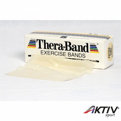 Gumiszalag Thera-Band bézs 5,5 m extra vékony