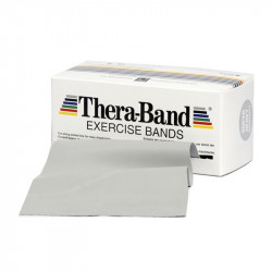 Gumiszalag Thera-Band ezüst 5,5 m szuper erős Fitness Thera-Band