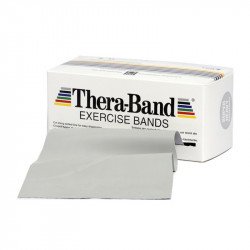 Gumiszalag Thera-Band ezüst 5,5 m szuper erős Fitness Thera-Band