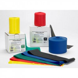 Thera-Band latexmentes szalag 22 m fekete szuper erős Fitness Thera-Band