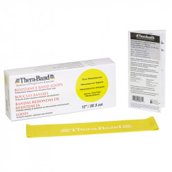 Thera-Band gumiszalag hurok 30,5 cm sárga gyenge Fitness Thera-Band