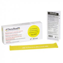 Thera-Band gumiszalag hurok 30,5 cm sárga gyenge Fitness Thera-Band