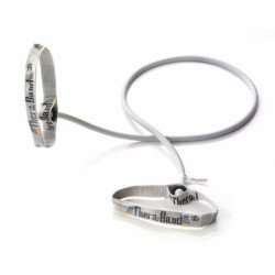 Thera-Band gumikötél fix fogantyúval 1,4 m ezüst speciálisan erős Fitness Thera-Band