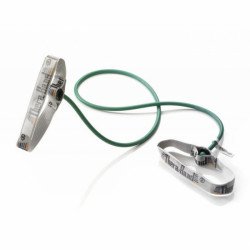 Thera-Band gumikötél flex.fogantyúval 1,4 m zöld erős Fitness Thera-Band
