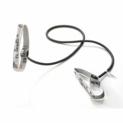Thera-Band gumikötél flex.fogantyúval 1,4 m fekete szuper erős Fitness Thera-Band