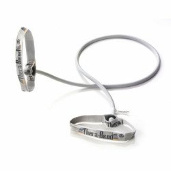 Thera-Band gumikötél flex.fogantyúval 1,4 m ezüst speciálisan erős Fitness Thera-Band
