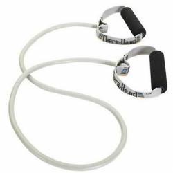 Thera-Band gumikötél sziv.fogantyúval 1,4 m ezüst speciálisan erős Fitness Thera-Band