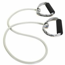 Thera-Band gumikötél sziv.fogantyúval 1,4 m ezüst speciálisan erős Fitness Thera-Band