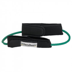 Thera-Band gumikötél hurok fogantyúval zöld erős Fitness Thera-Band