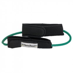 Thera-Band gumikötél hurok fogantyúval zöld erős Fitness Thera-Band