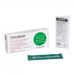 Thera-Band gumiszalag hurok 20,5 cm zöld erős Fitness Thera-Band