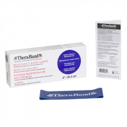 Thera-Band gumiszalag hurok 20,5 cm kék extra erős Fitness Thera-Band
