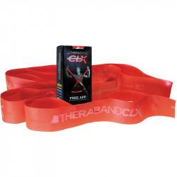 Thera-band CLX Consecutive Loop 2,2 m közepes, piros Fitness Thera-Band