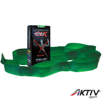 Thera-band CLX Consecutive Loop 2,2 m erős, zöld