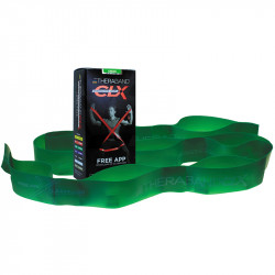 Thera-band CLX Consecutive Loop 2,2 m erős, zöld Fitness Thera-Band