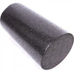 Masszírozó henger 66fit 15x30 cm fekete kemény Fitness 66fit