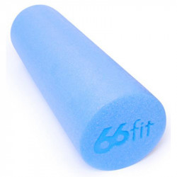 Elite Foam Roller 66fit 15x45 cm kék Fitness 66fit