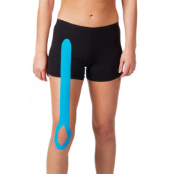 Kineziológiai tapasz Thera-Band 31,4 m x 5 cm kék, kék mintával