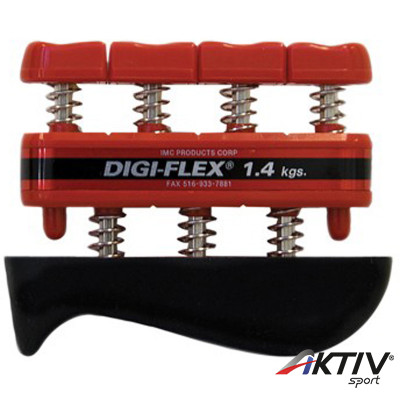 Kéz-és ujj erősítő Digi-Flex piros