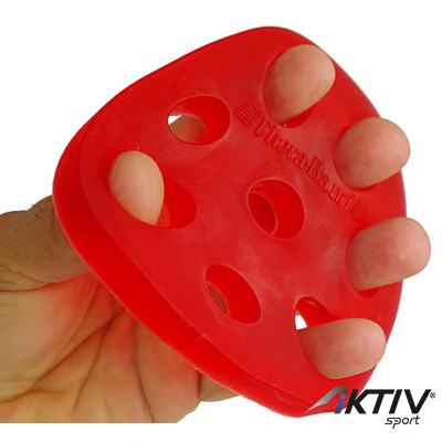 Kézerősítő Thera-Band Hand Xtrainers piros, kezdő