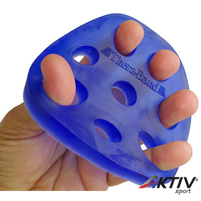 Kézerősítő Thera-Band Hand Xtrainers kék, haladó