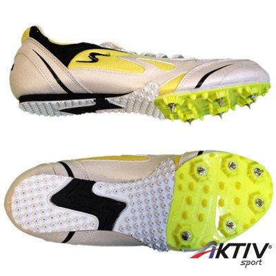 Középtáv szöges futócipő gyöngyvászon anyagú Salta