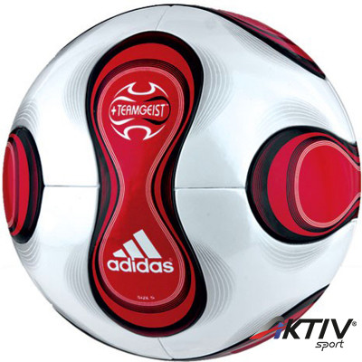 Adidas Teamgeist Mini minifutball, white/red (2007)