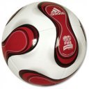 Adidas Teamgeist Mini minifutball, white/red (2007)