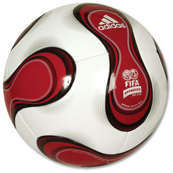 Adidas Teamgeist Mini minifutball, white/red (2007)