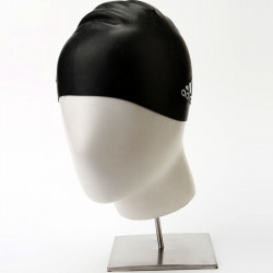Úszósapka Adidas Silicone fekete sima