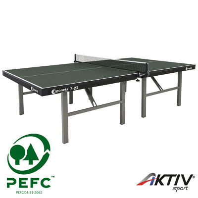 Sponeta S7-22 zöld beltéri ping-pong asztal