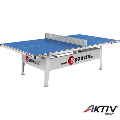 Sponeta S6-67e kék kültéri ping-pong asztal