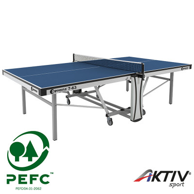 Sponeta S7-63 kék beltéri ITTF ping-pong asztal