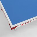 Sponeta S3-87e kék kültéri ping-pong asztal fehér lábakkal