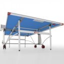 Sponeta S3-87e kék kültéri ping-pong asztal fehér lábakkal