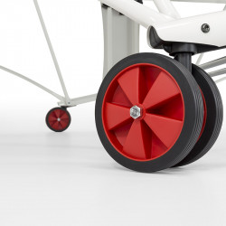 Sponeta S3-87e kék kültéri ping-pong asztal fehér lábakkal