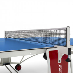 Sponeta S3-87e kék kültéri ping-pong asztal fehér lábakkal