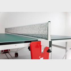 Sponeta S3-86i zöld beltéri ping-pong asztal fehér lábakkal