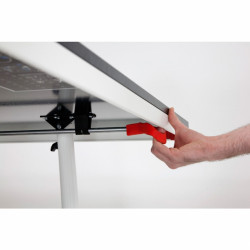 Sponeta S3-86i zöld beltéri ping-pong asztal fehér lábakkal