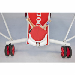 Sponeta S3-86i zöld beltéri ping-pong asztal fehér lábakkal