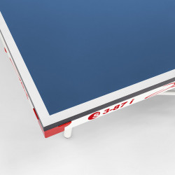 Sponeta S3-87i kék beltéri ping-pong asztal fehér lábakkal