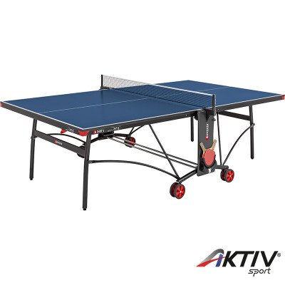 Sponeta S3-87i kék beltéri ping-pong asztal fekete lábakkal