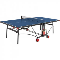 Sponeta S3-87i kék beltéri ping-pong asztal fekete lábakkal Sponeta ping-pong asztal Sponeta