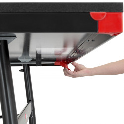 Sponeta S3-87i kék beltéri ping-pong asztal fekete lábakkal