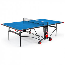 Sponeta S3-87e kék kültéri ping-pong asztal fekete lábakkal Sponeta ping-pong asztal Sponeta
