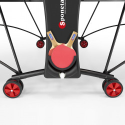 Sponeta S3-80i szürke beltéri ping-pong asztal fekete lábakkal