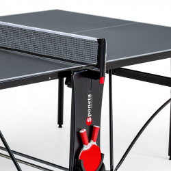 Sponeta S3-80e szürke kültéri ping-pong asztal fekete lábakkal